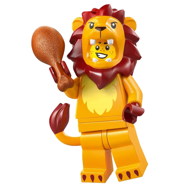 LEGO Collectable Minifigures - Lion Costume Fan (11 of 12) [Series 28] Animal Series