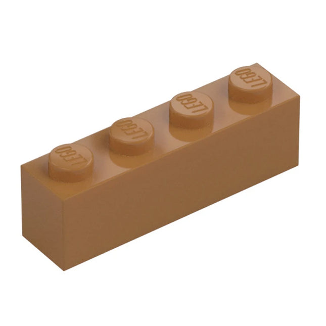 LEGO Brick, 1 x 4, Medium Nougat [3010] 6223183