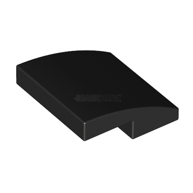 LEGO Slope, Curved 2 x 2 x 2/3, Black [15068] 6053077