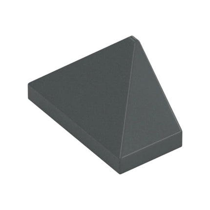 LEGO Slope 45 2 x 1 Triple with Bottom Stud Holder, Dark Grey [15571] 6076203