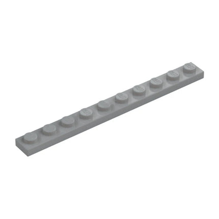 LEGO Plate 1 x 10, Dark Grey [4477] 4257526