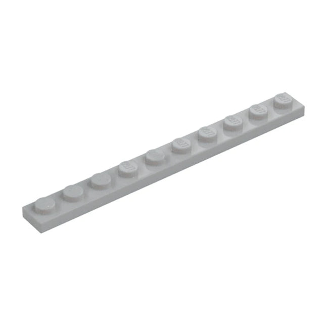 LEGO Plate 1 x 10, Light Grey [4477] 4251149