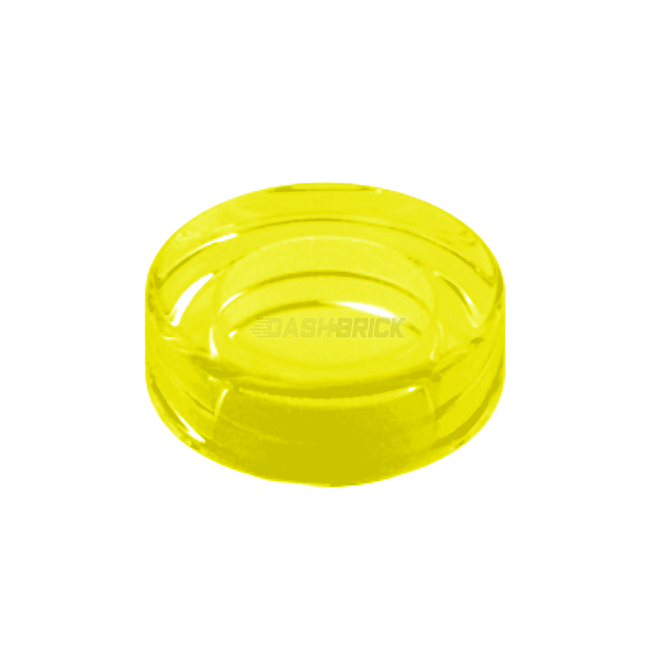 LEGO Tile, Round 1 x 1, Trans-Yellow [35381 / 98138] 6514193