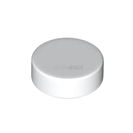 LEGO Tile, Round 1 x 1 , White [98138] 6284572