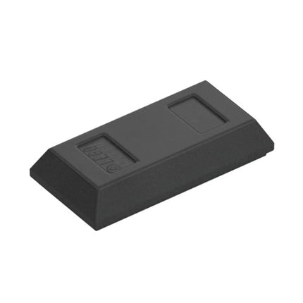 LEGO Tile, Modified 1 x 2, Ingot / Bar, Brick/Wall Feature, Dark Pearl Grey [99563] 6208447