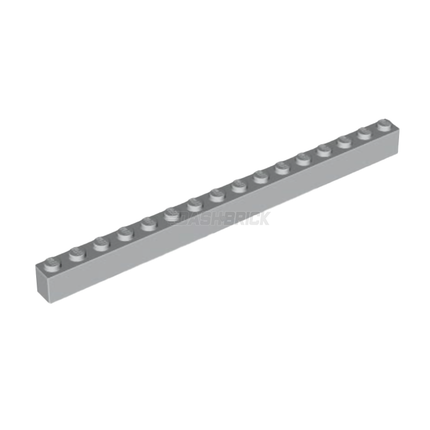 LEGO Brick 1 x 16, Light Grey [2465] 4211366
