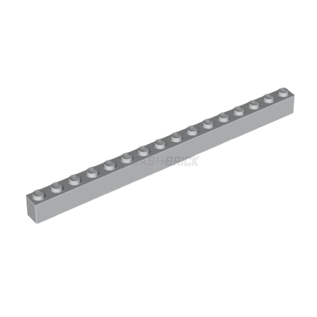 LEGO Brick 1 x 16, Light Grey [2465] 4211366