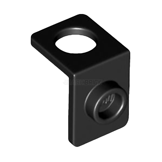 LEGO Minifigure Accessory - Neck Bracket with Back Stud, Back Plate, Thick Back Wall, Black [28974]