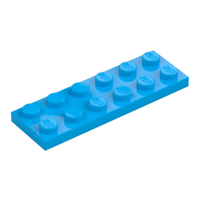 LEGO Plate 2 x 6, Dark Azure [3795] 4640891