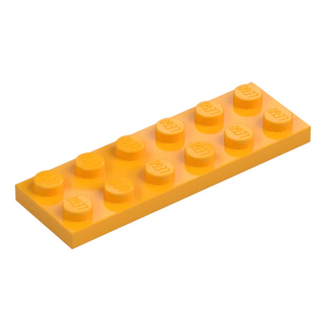 LEGO Plate 2 x 6, Bright Light Orange [3795] 6097509