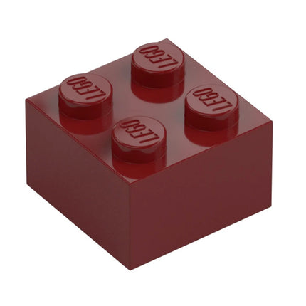 LEGO Brick 2 x 2, Dark Red [3003] 4539104