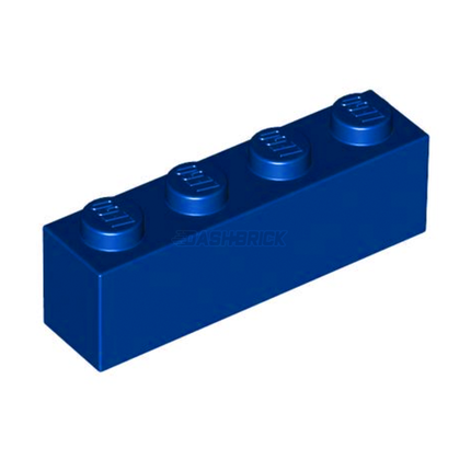 LEGO Brick 1 x 4, Blue [3010] 301023
