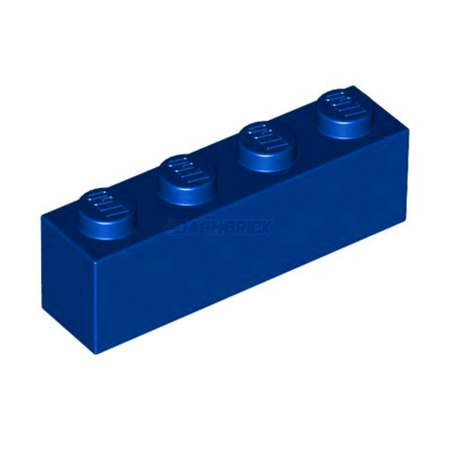 LEGO Brick 1 x 4, Blue [3010] 301023