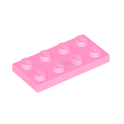 LEGO Plate, 2 x 4, Bright Pink [3020] 6204535