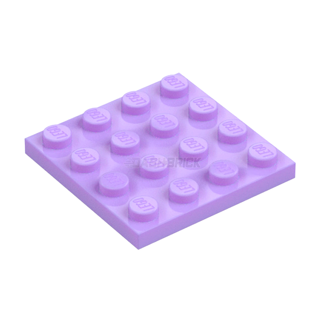 LEGO Plate, 4 x 4, Lavender [3031] 6213252