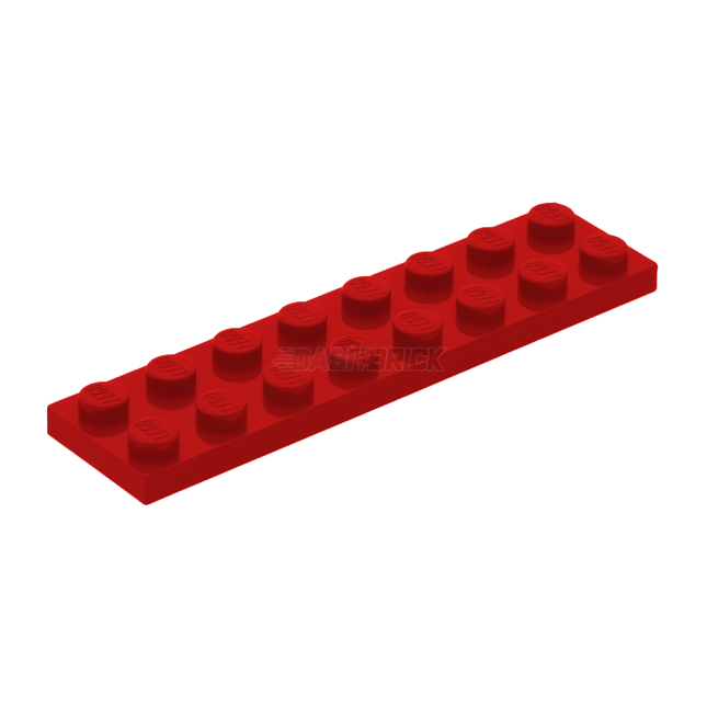 LEGO Plate, 2 x 8, Red [3034] 303421
