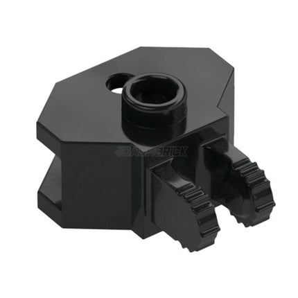 LEGO Hinge 1 x 2 Locking with 2 Fingers and Tow Ball Socket, Black [30396] 4144567