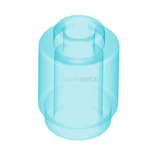 LEGO Round Brick 1 x 1, Trans-Light Blue [3062b] 4183544