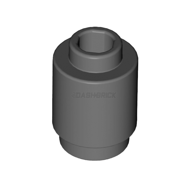 LEGO Round Brick 1 x 1, Dark Grey [3062]