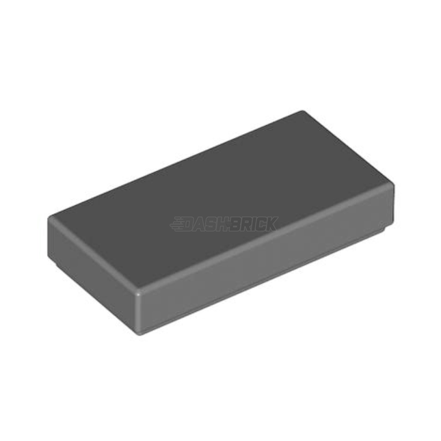 LEGO Tile 1 x 2, Dark Grey [3069b] 4211052