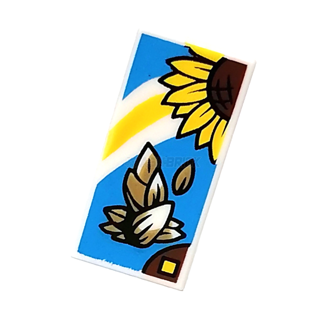 LEGO Minifigure Accessory - Sunflower Seeds Packet, Farming [3069bpb1020] 6372553