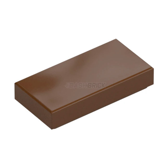 LEGO Tile 1 x 2, Reddish Brown [3069b] 4211151