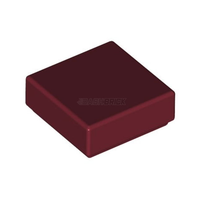 LEGO Tile 1 x 1, Dark Red [3070b]