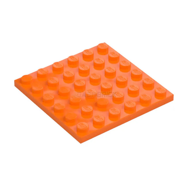 LEGO Plate, 6 x 6, Orange [3958] 6052391