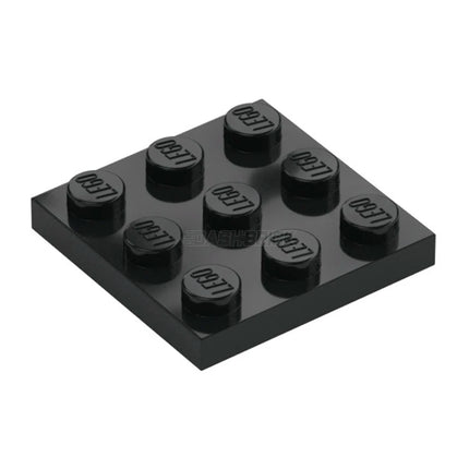 LEGO Plate, 3 x 3, Black [11212] 6174917