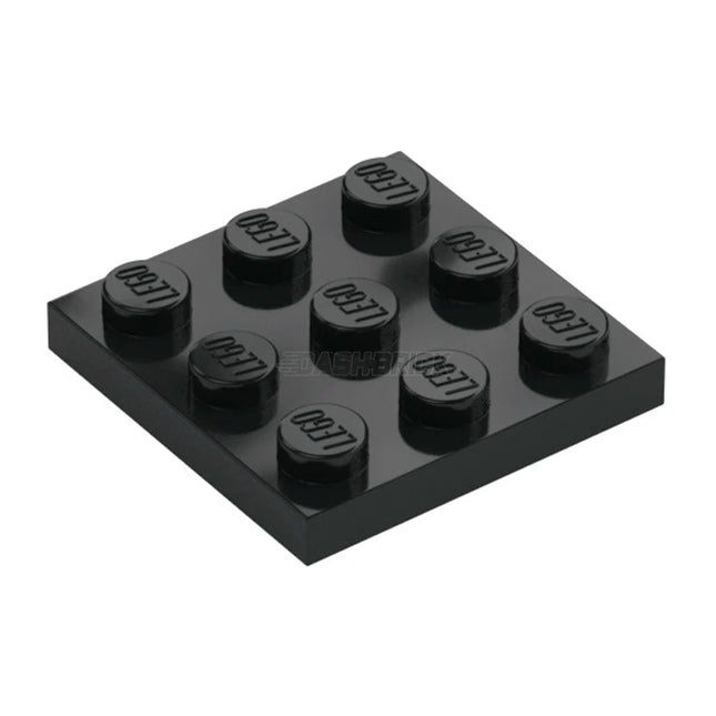 LEGO Plate, 3 x 3, Black [11212] 6174917