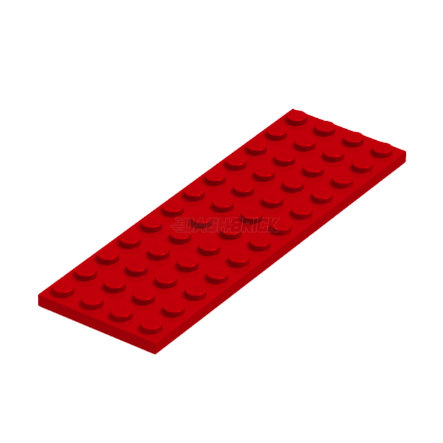 LEGO Plate, 4 x 12, Red [3029] 4514717