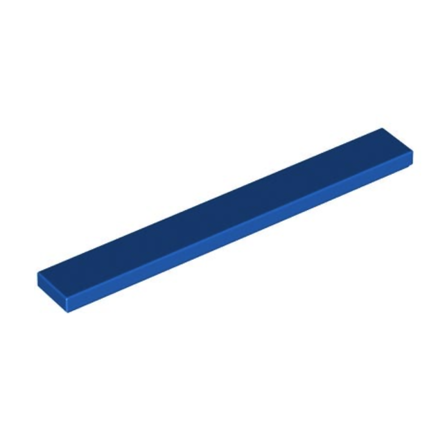 LEGO Tile 1 x 8, Blue [4162]