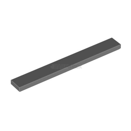 LEGO Tile 1 x 8, Dark Grey [4162] 4211008