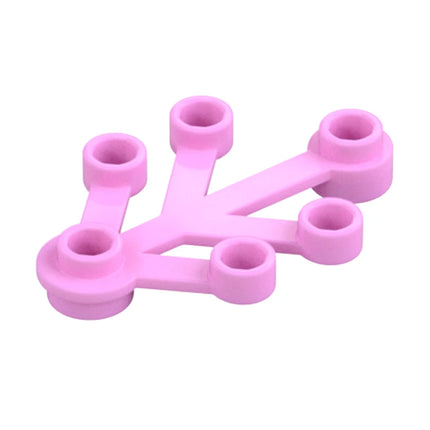 LEGO Plant Leaves 4 x 3, Bright Pink [2423] 6329957