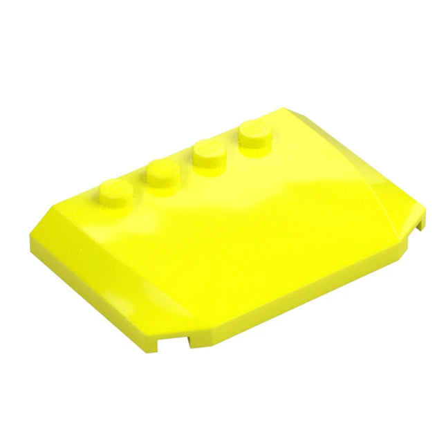 LEGO Wedge 4 x 6 x 2/3 Triple Curved, Neon Yellow [52031] 6383020