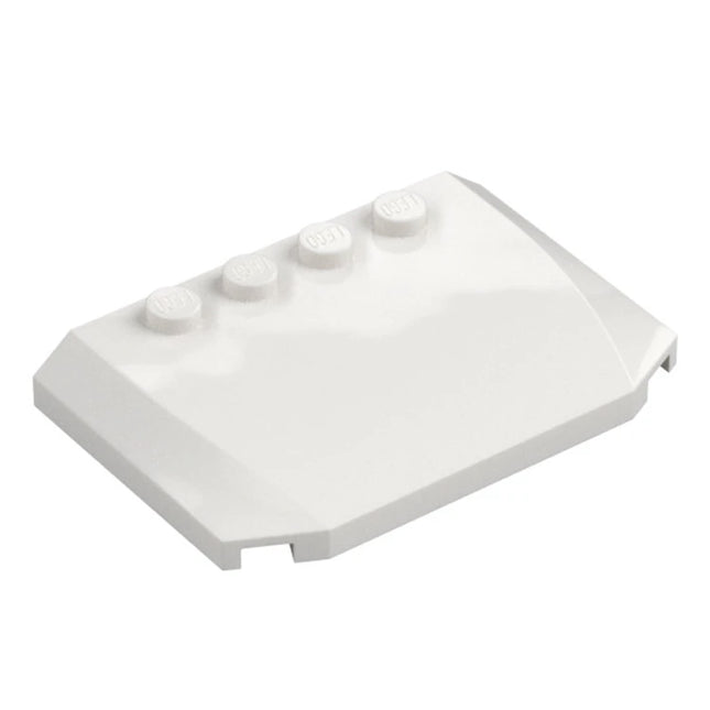 LEGO Wedge 4 x 6 x 2/3 Triple Curved, White [52031] 4261565