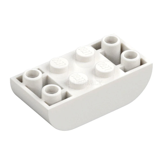 LEGO Slope, Curved 4 x 2 Inverted Double, White [5174] 6461062