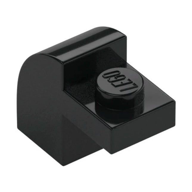 LEGO Slope, Curved Arch 2 x 1 x 1 1/3, Recessed Stud, Black [6091] 6383142