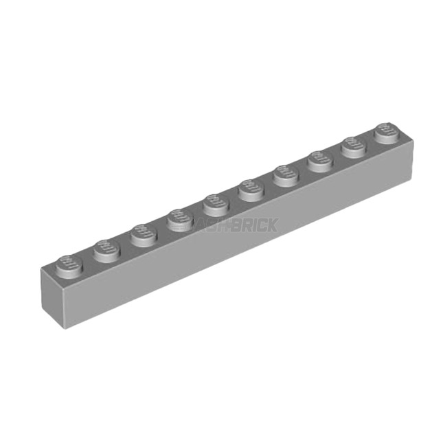 LEGO Brick 1 x 10, Light Grey [6111] 4211521