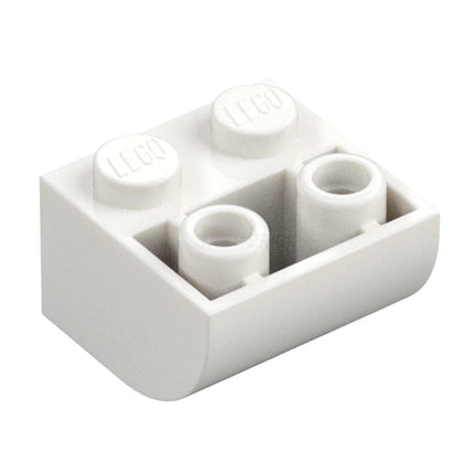 LEGO Slope, Curved 2 x 2 Inverted, White [6826] 6556066