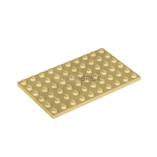 LEGO Plate, 6 x 10, Tan [3033] 4114310