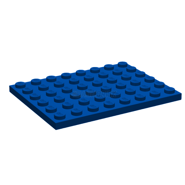 LEGO Plate, 6 x 8, Blue [3036] 303673
