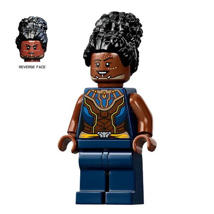 LEGO Minifigure - Shuri, The Infinity Saga - Dark Blue Top [MARVEL]