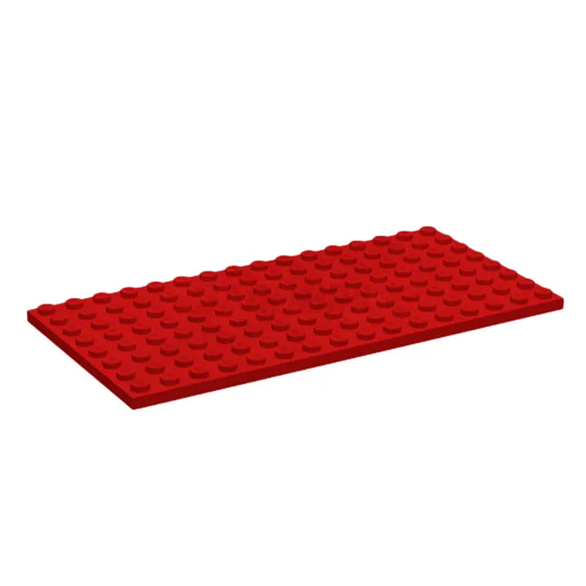 LEGO Plate, 8 x 16, Red [92438] 6013675