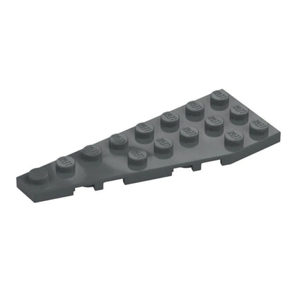 LEGO Wedge, Plate 8 x 3 Pentagonal Left, Dark Grey [50305] 4529728