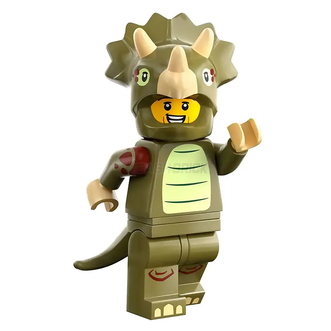 LEGO Collectable Minifigures - Triceratops Costume Fan (8 of 12) [Series 25]