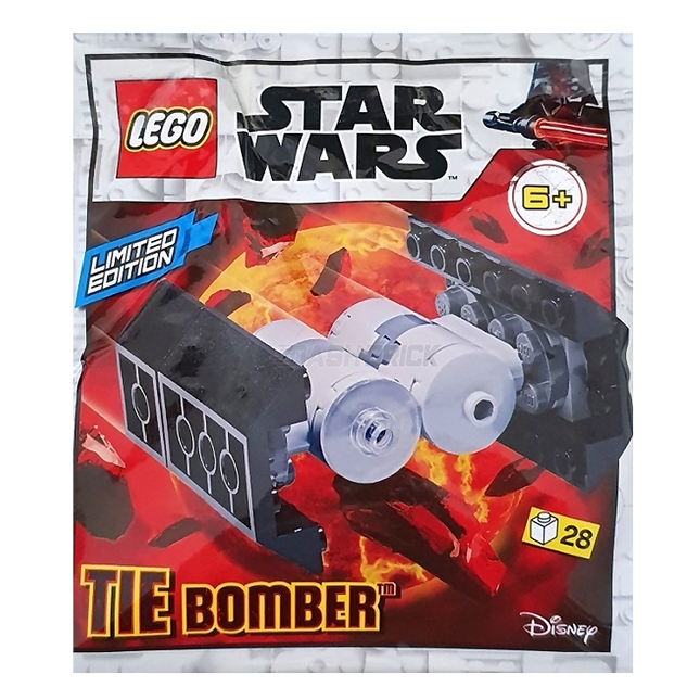 LEGO Star Wars Episode 4/5/6:  Imperial TIE Bomber - Mini foil pack (2021) [912171]