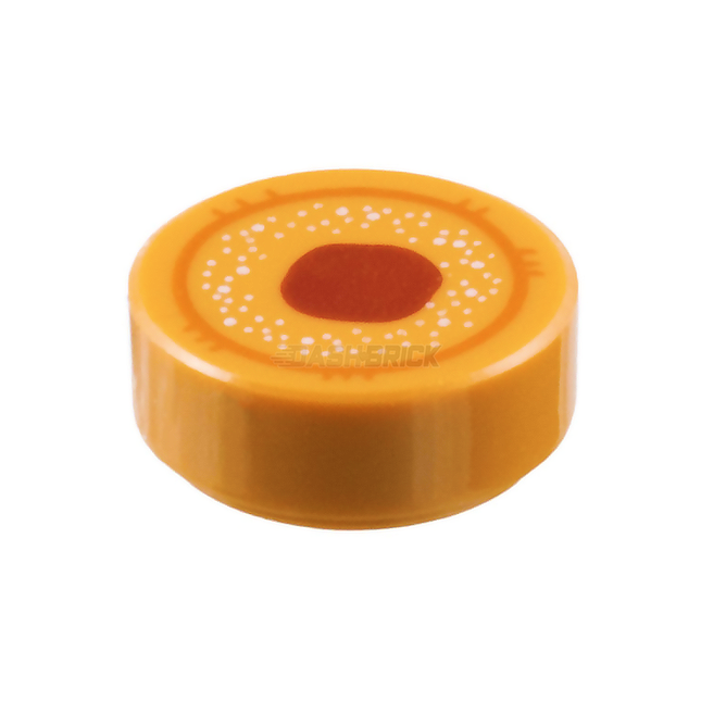 LEGO Minifigure Food - Pastry/Cookie, Jam with Sprinkles [98138pb057] 6287871