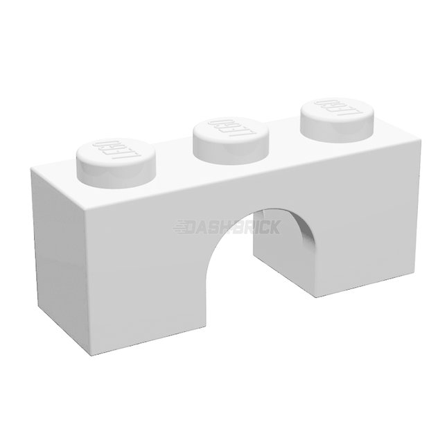 LEGO Brick, 1 x 3, White [4490] 4520970