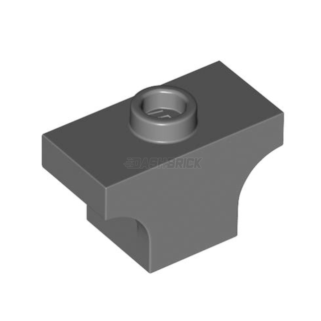 LEGO Brick, Arch 1 x 2 Jumper, Brick, Dark Grey [38583] 6292417